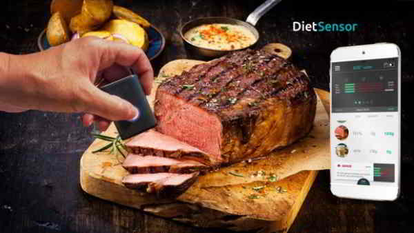 dietsensor-scanning-steak-nourriture