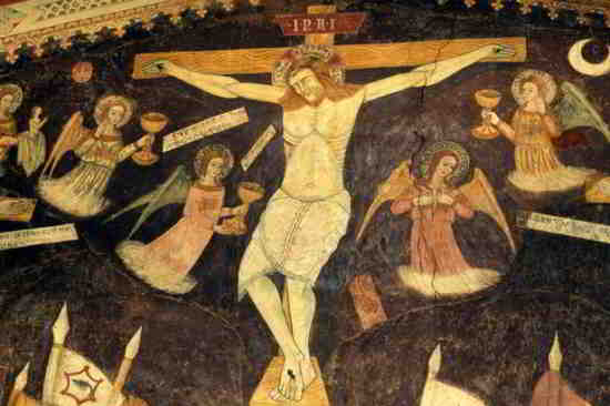 Art : Crucifixion dans le Musée de la Confrérie du Saint-Sacrement, Italie
