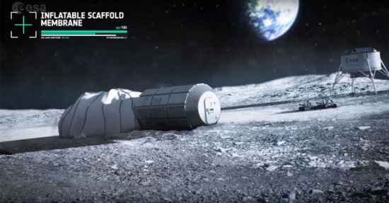 Chalets de l'espace : Voici à quoi pourrait ressembler le village lunaire