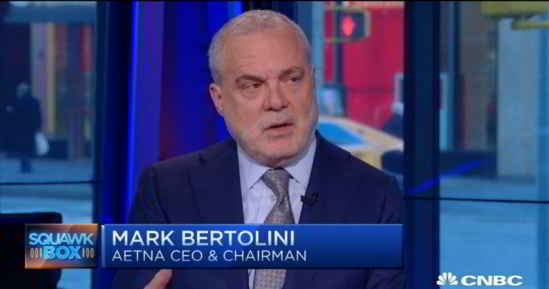 Mark Bertolini, PDG de Aetna.-fitbit