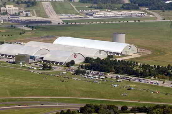 Le clip étrange a été tourné non loin de Wright-Patterson Air Force Base