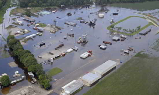 Les inondations ont dévasté d'énormes parties de la Louisiane (Photo : AP)