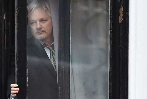 Julian Assange a vécu dans l'ambassade équatorienne à Londres pendant quatre ans
