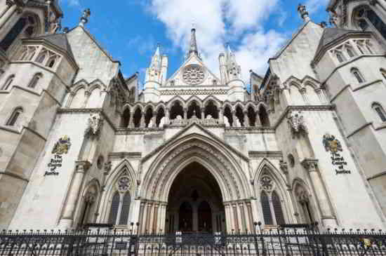 L'entrée de la Cour royale de justice (Image : Getty)