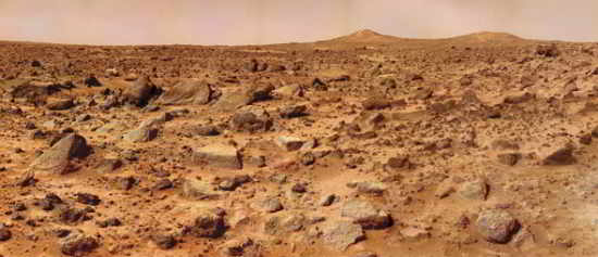 La vie sur Mars pourrait être en dessous de la surface