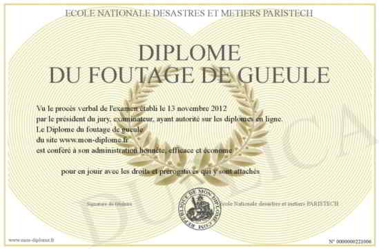 diplomedufoutagedegueule