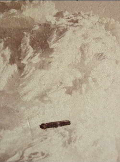 première photo connue d'un ovni