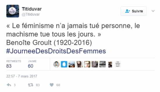 Journée des Droits des Femmes