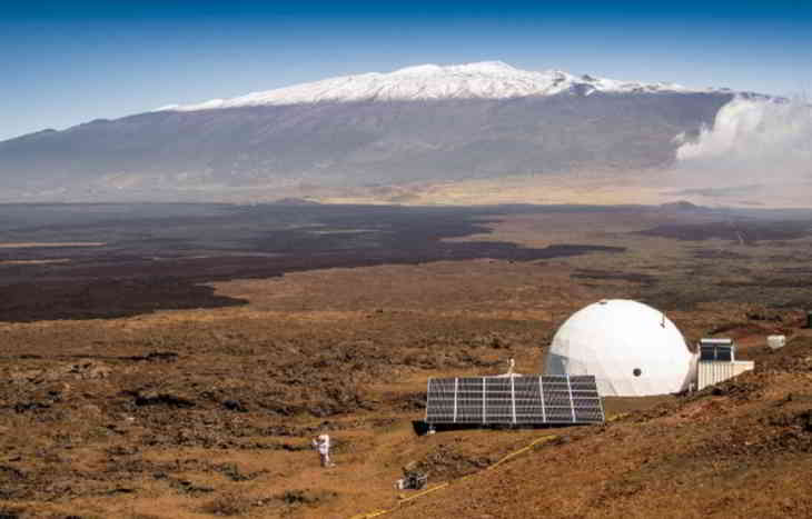Simulation de vie sur Mars