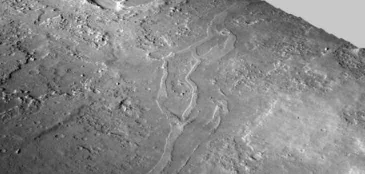 rivières fossilisées