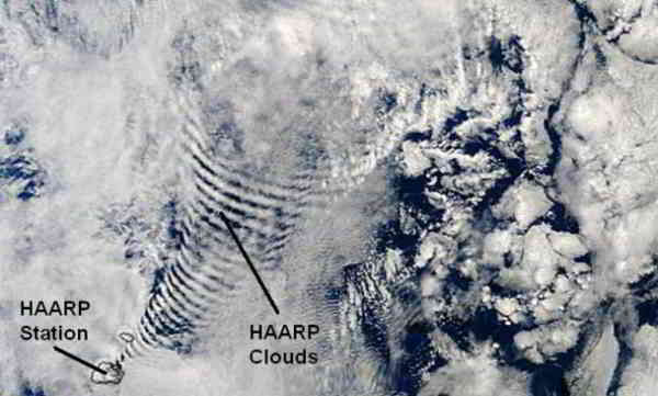 Transmissions d'ondes HAARP sur les îles du Prince Edward 