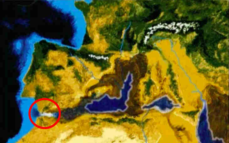 l’Atlantique se déversa