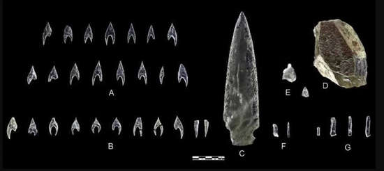 armes fabriquées en cristal