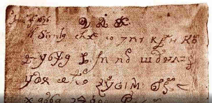 lettre écrite par Satan