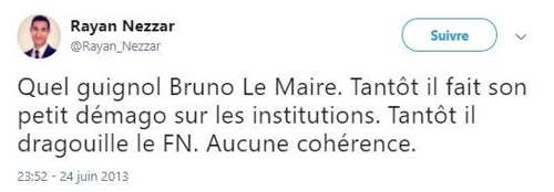 nouveau porte-parole