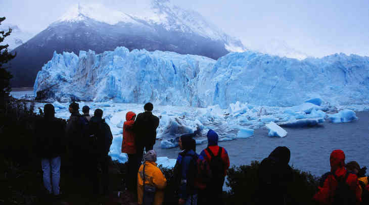 énorme glacier
