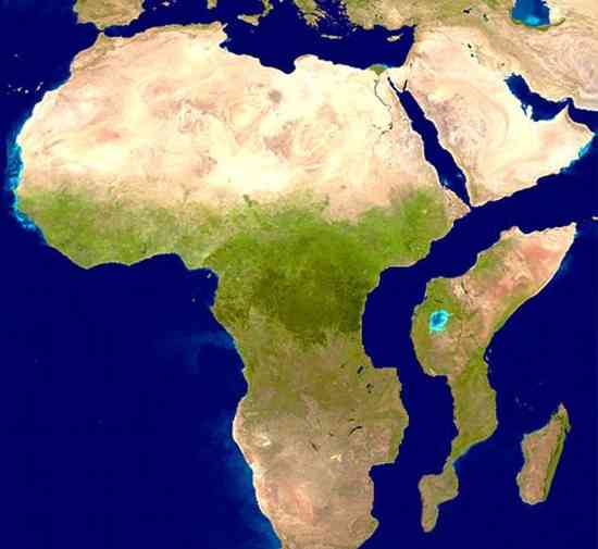 continent africain