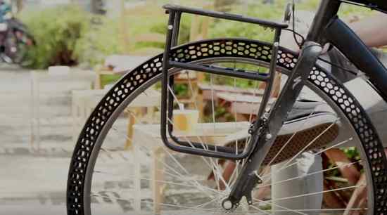 pneu de vélo imprimé