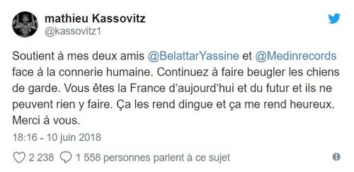 Kassovitz soutient