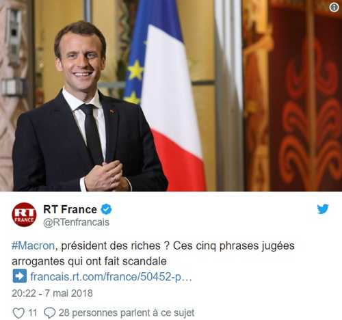 insultes de Macron