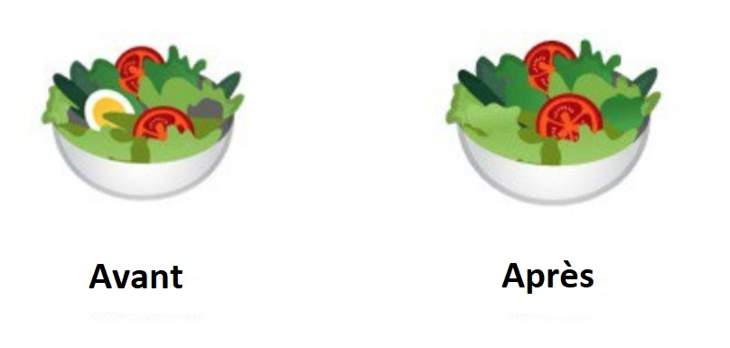 emoji salade