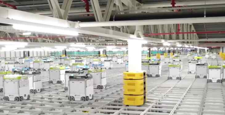 un millier de robots