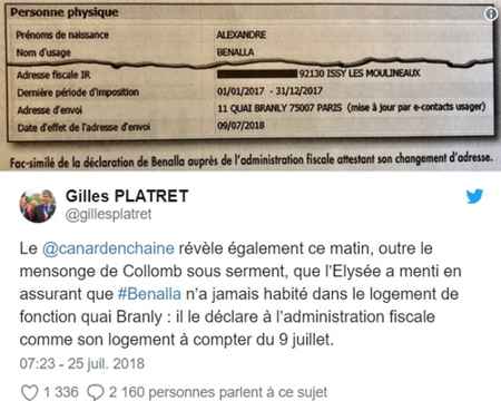 l'affaire Benalla