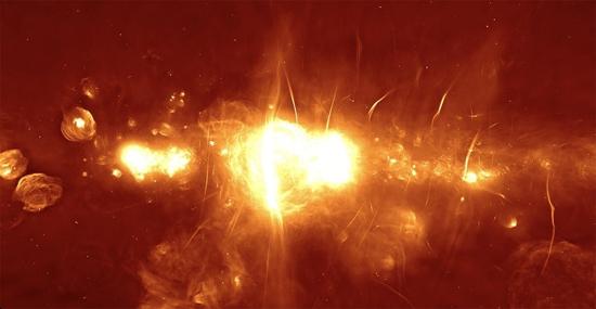 Le radiotélescope MeerKAT offre l’image la plus détaillée du centre de la Voie lactée Image-meerkat