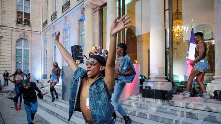 fête de la musique à l'Elysée