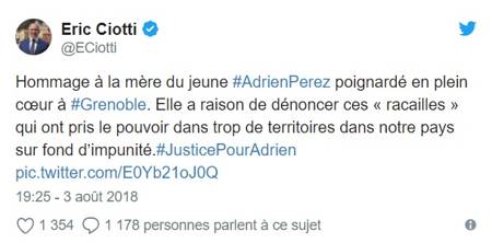 Mort d’Adrien Perez