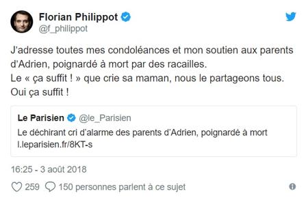 Mort d’Adrien Perez