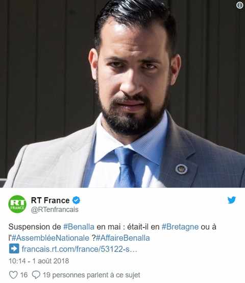 dans l'affaire Benalla