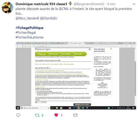 Fiché politique