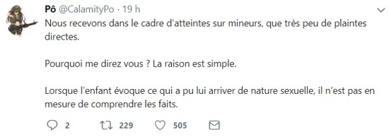 banalisation de la pédophilie