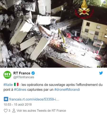 catastrophe de Gênes