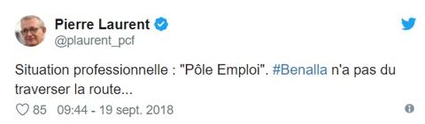 l'audition d'Alexandre Benalla