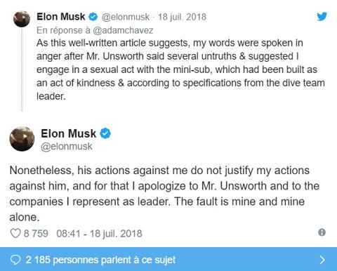 Musk insulte