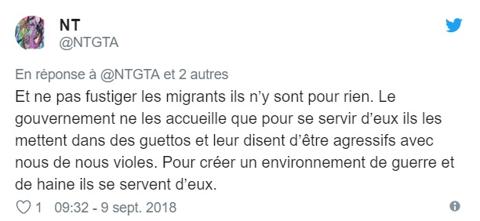 Macron et un sans-papiers