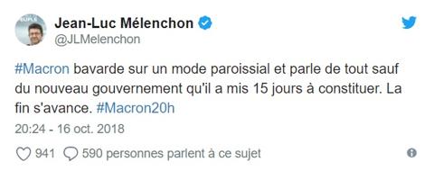l'allocution de Macron