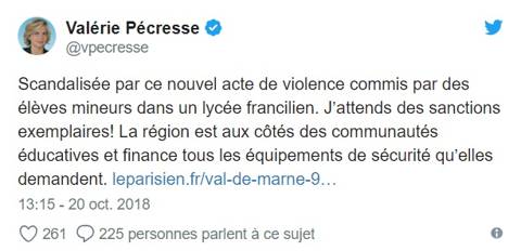 enseignante braquée