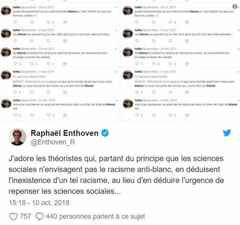 le racisme anti-Blancs