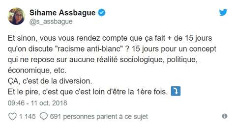 le racisme anti-Blancs