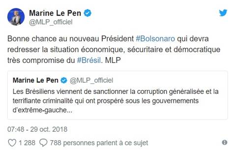 victoire de Bolsonaro