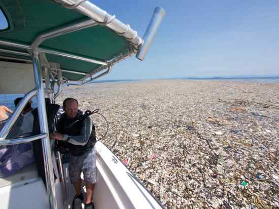 mer de plastique