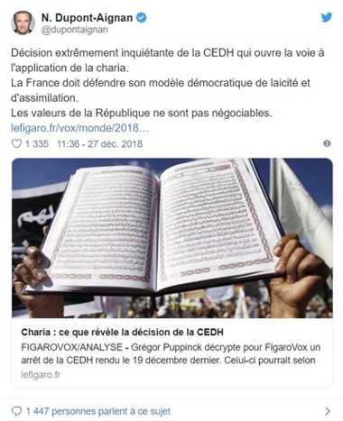 charia en Europe