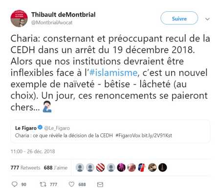 charia en Europe