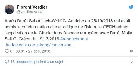charia en Europe