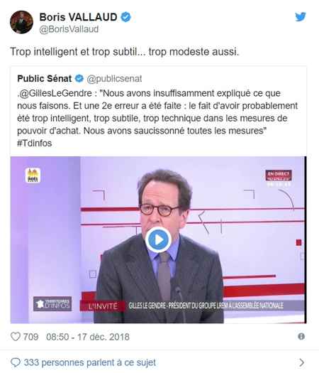 gouvernement trop intelligent