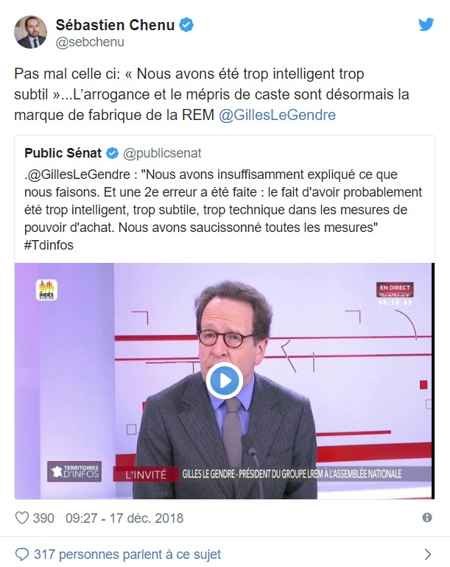 gouvernement trop intelligent