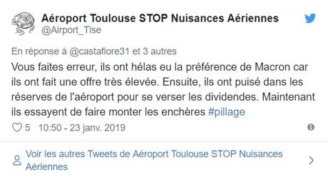 l'aéroport de Toulouse